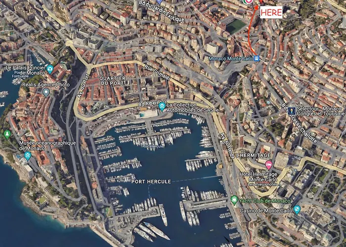 Le Cabanon De Monte-carlo Avec Jardin Prive Апартаменты *