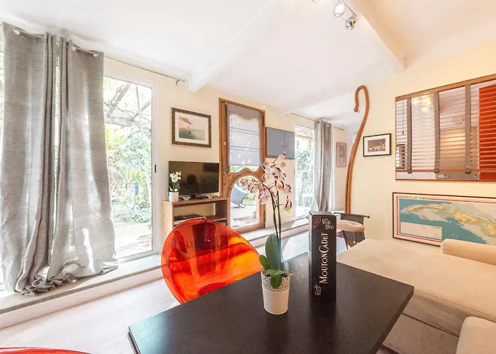 Le Cabanon De Monte-carlo Avec Jardin Prive アパート